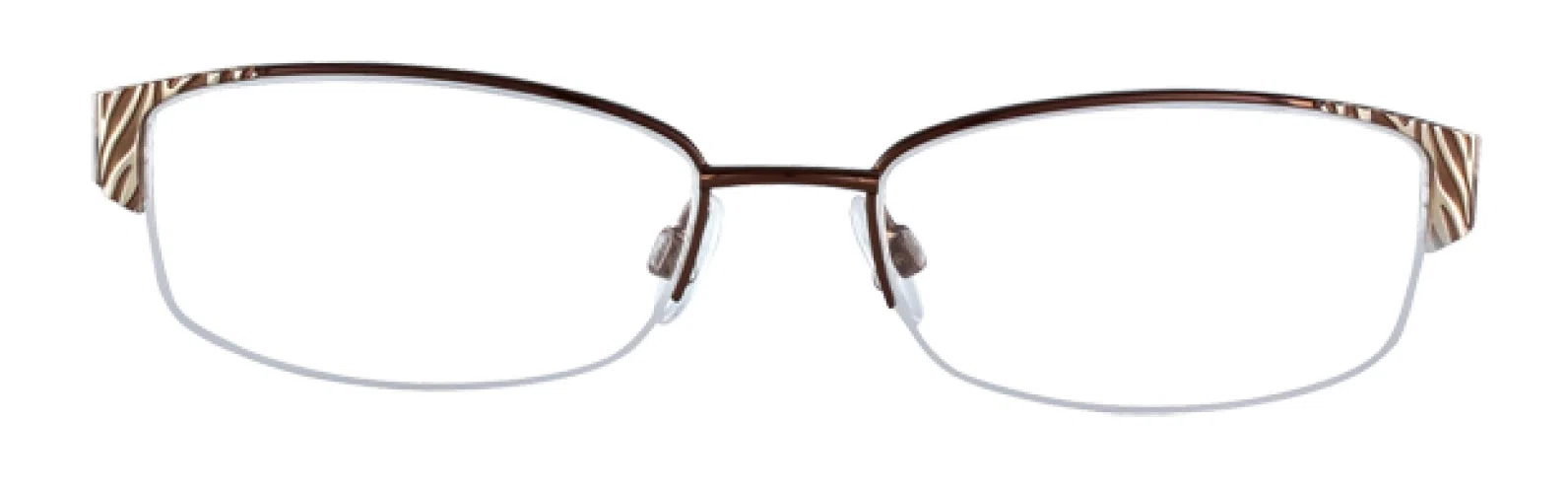 Daisy Fuentes DFJacinda Eyeglasses - Brown - view 4